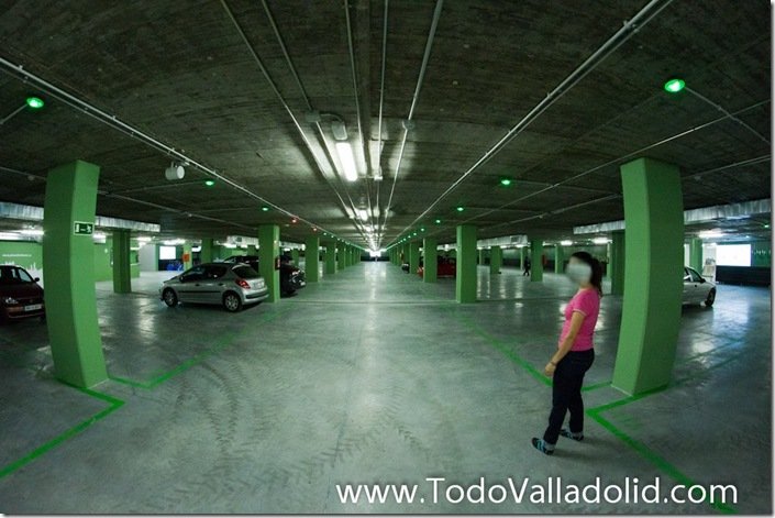 Valladolid cupula del milenio  parking